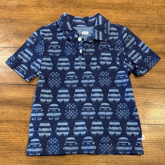 GAP Other - ☀️3 for $10☀️ Gap Star Wars Patriotic Storm Trooper Polo
